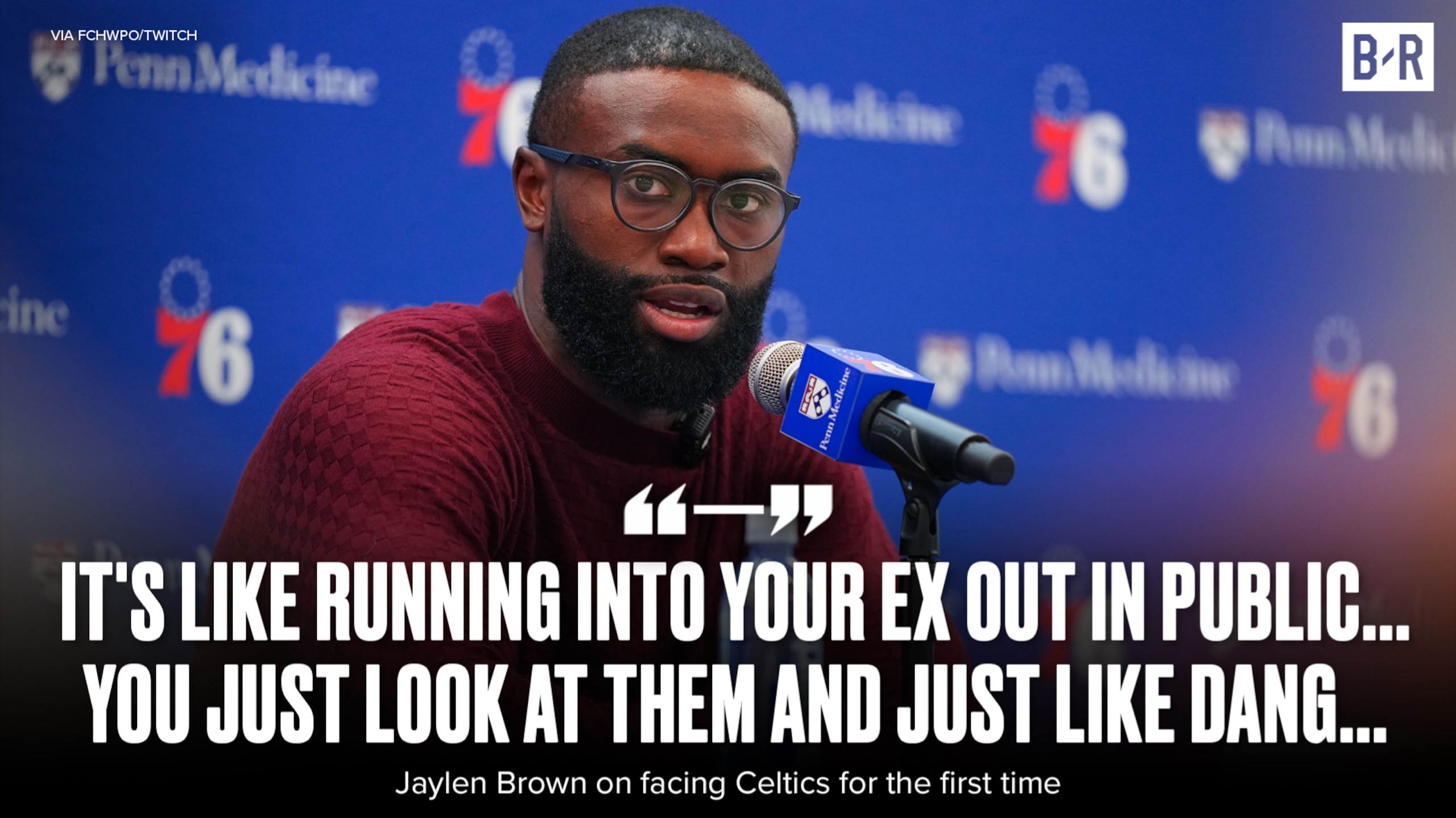 Brown Compares Celtics To An Ex