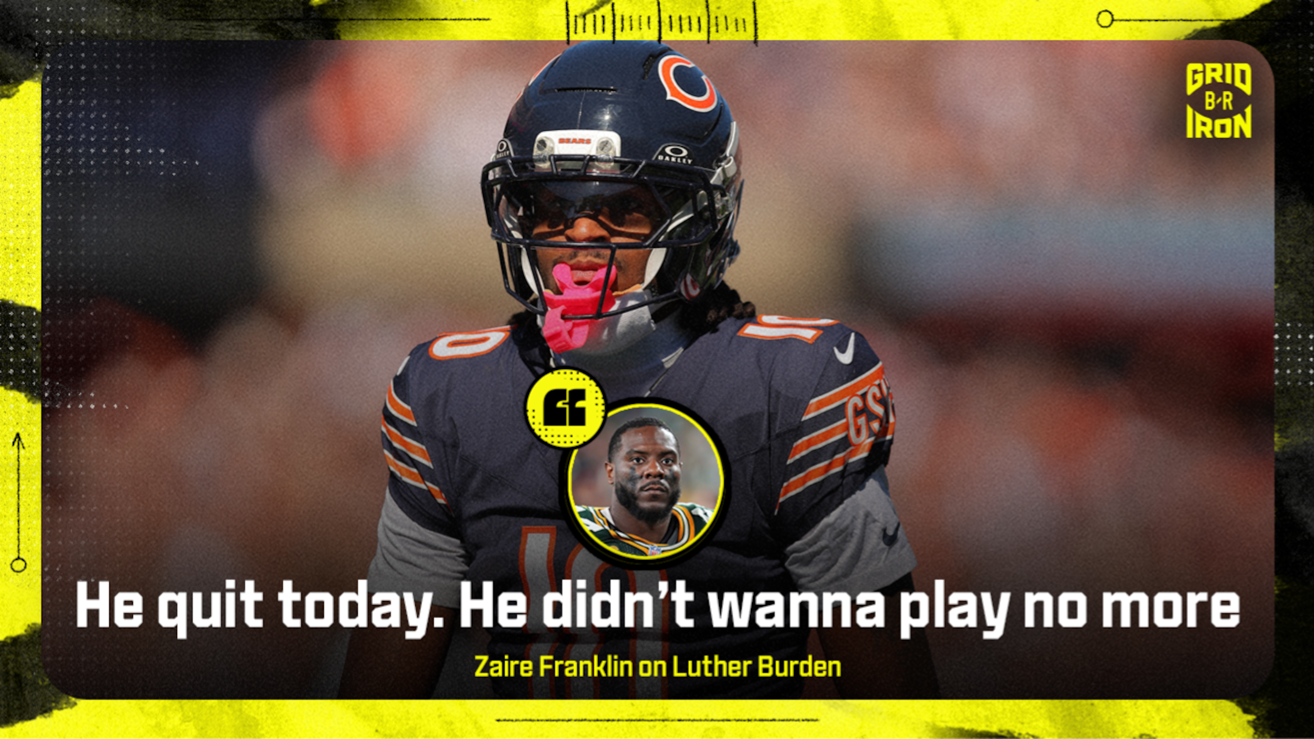 Packers LB Rips Luther Burden 🗣️