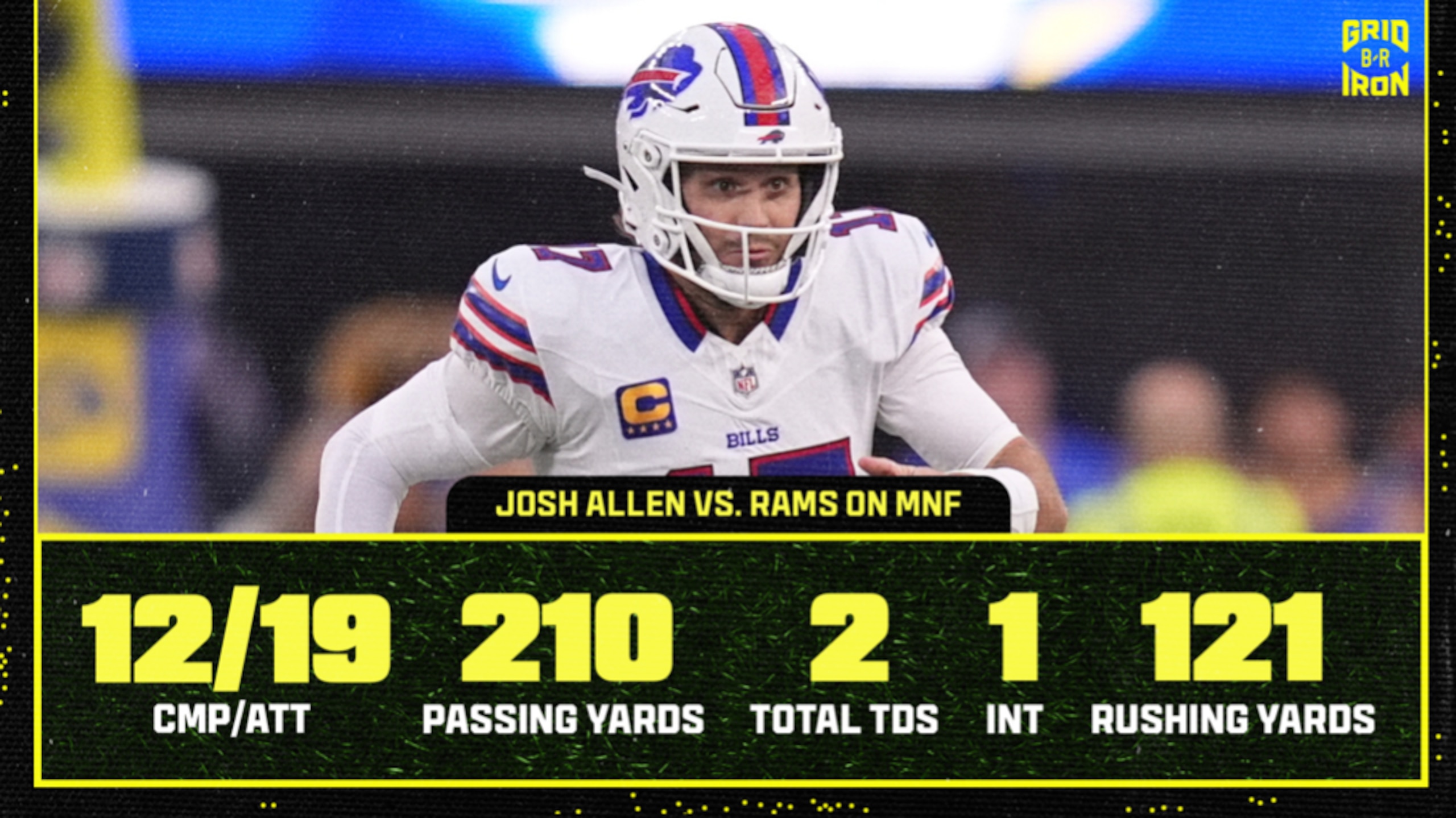 Allen Balls Out on MNF 🤩