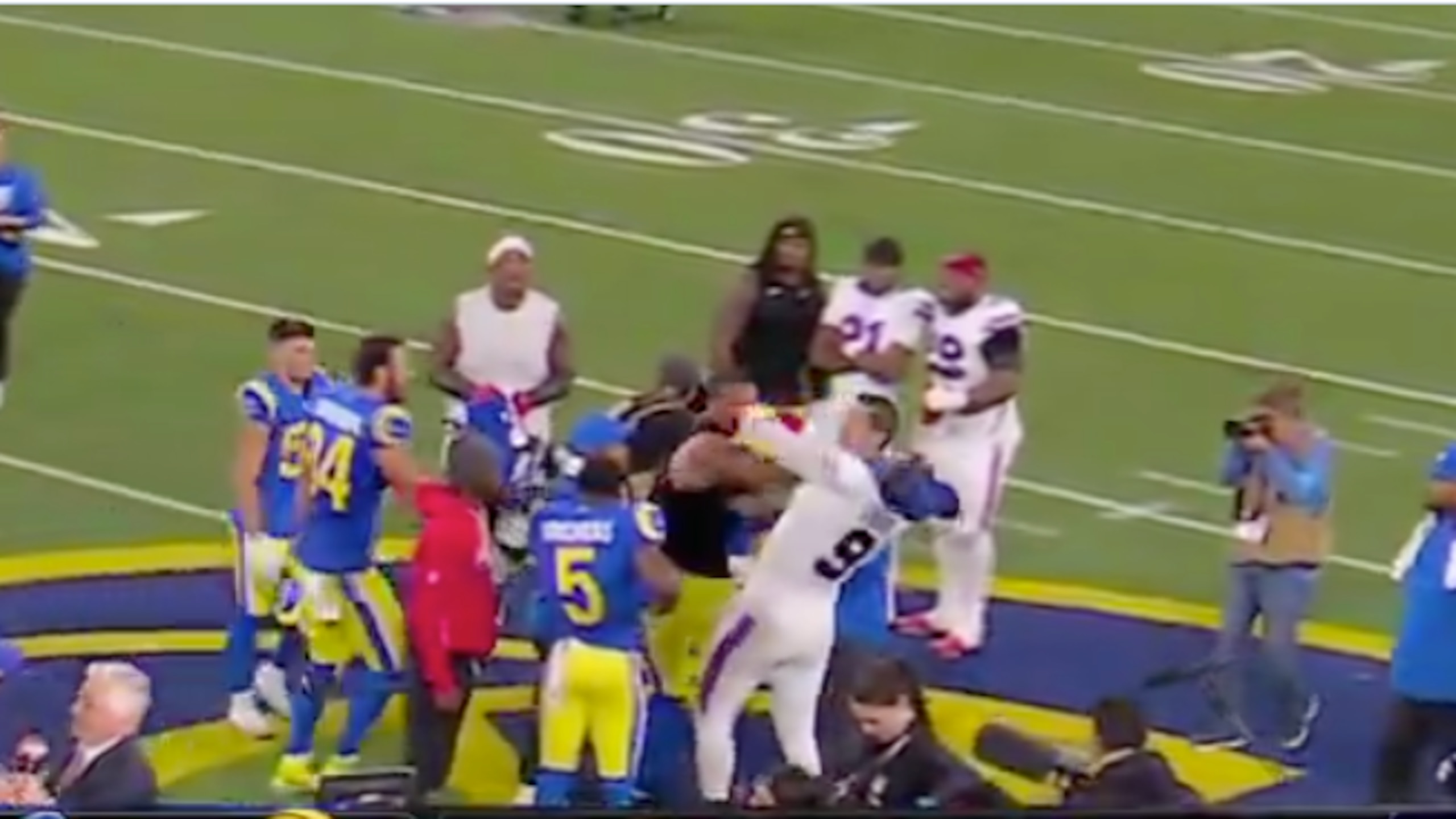 Punch Thrown After MNF