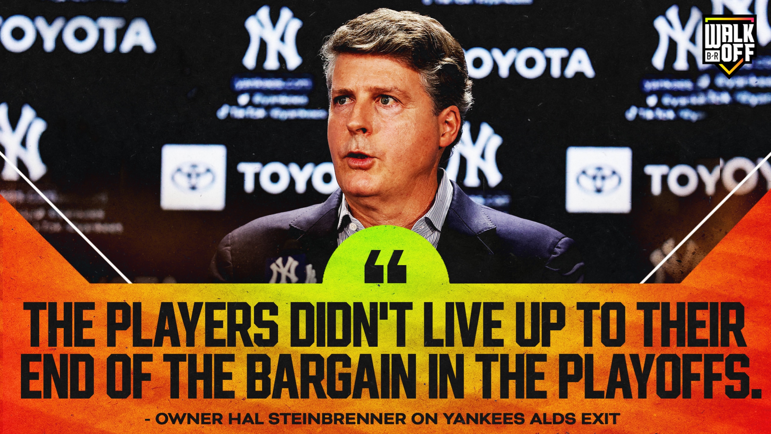 Steinbrenner Blames Players 👀