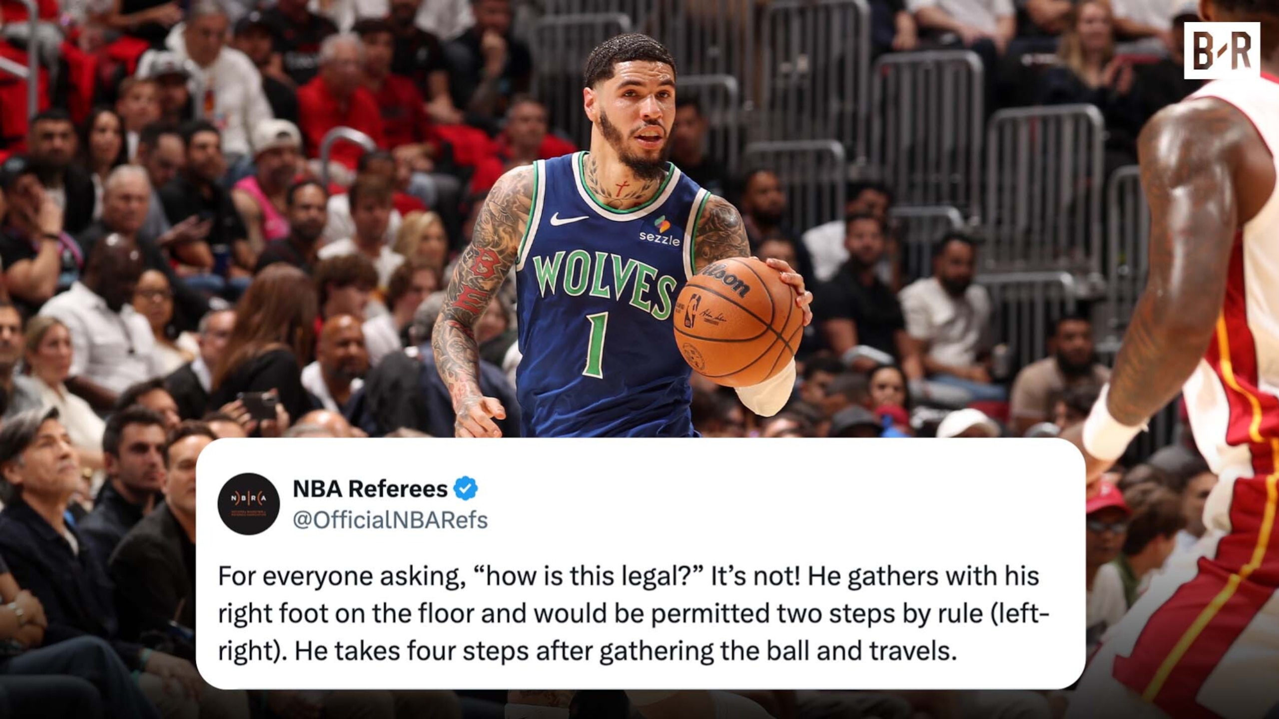 Refs Admit LaMelo Travelled ✋ Refs Admit LaMelo Travelled ✋