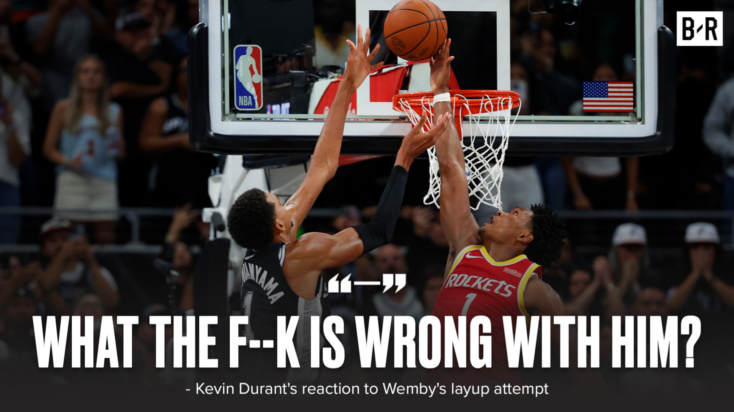 KD Hypes Amen's Block 😤