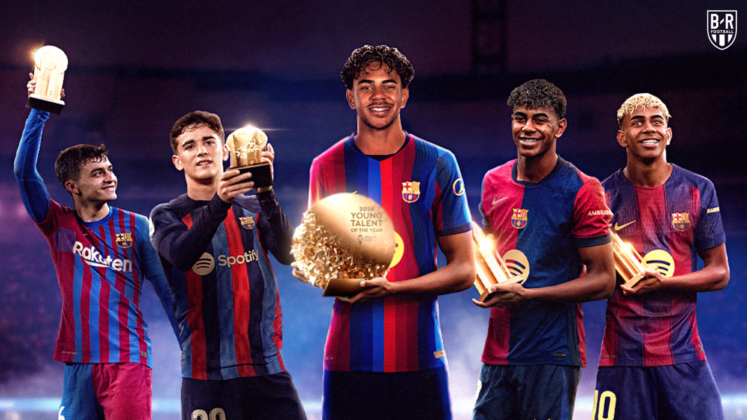 Lamine Wins Young POTY 🌟